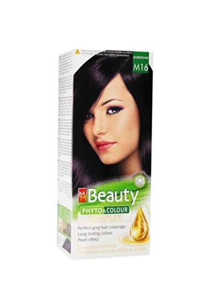 MM Beauty ام ام بيوتي صبغة شعر كومبليكس - باذنجان M16