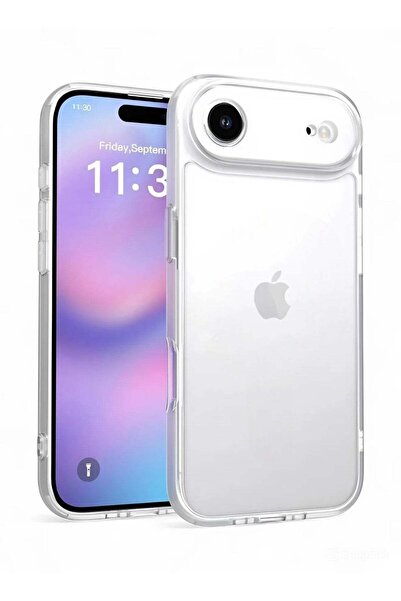 no markte جراب S-Top الشفاف المقاوم للصدمات من مادة TPU لهاتف iPhone 17 Air -...