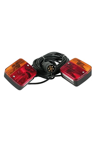 Lampa Set de 2 Lămpi Stop Pronto Fari LAM41516, Cablu de Alimentare de 7.5 m,...