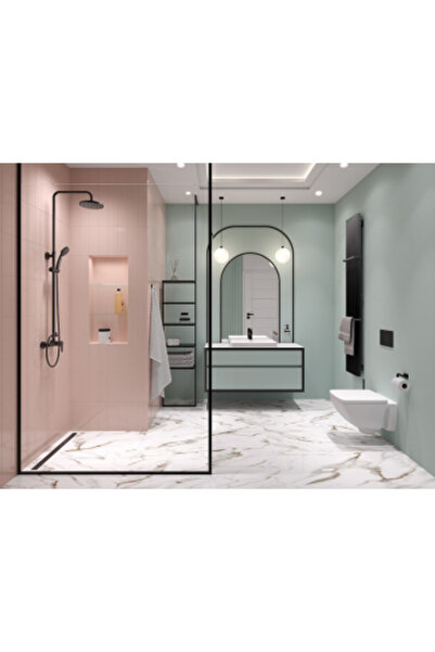 FERRO Ritto Black - Baterie stativa lavoar