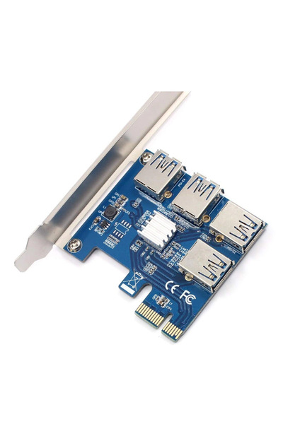 riser Placă de expansiune WBTUO PCI-EXPRESS USB 3.0