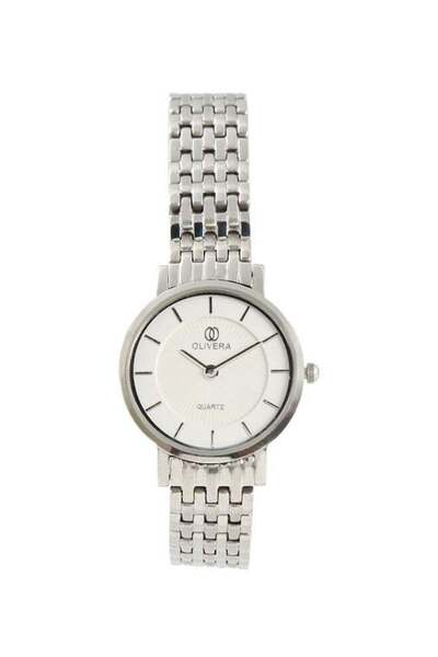Olivera ساعة نسائية أنالوج من الفولاذ المقاوم للصدأ OL5002