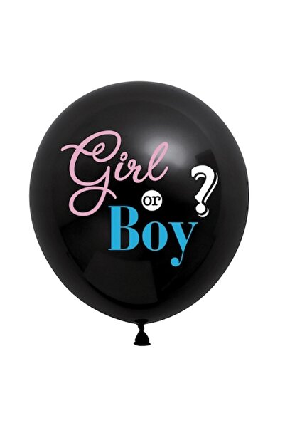 SHOPIENS Balon petrecere Shopiens® cu tematică de dezvăluire a sexului, negru...