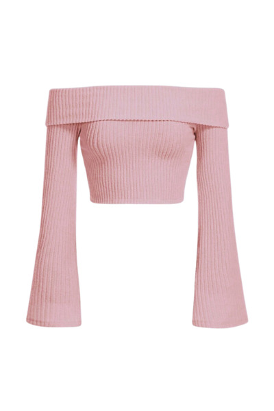 MOONBULL Women's Winter Madonna Collar Spanish Sleeve Detailed Cotton Blouse