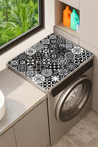 Valerine Life غطاء منظم للغسالة والمجفف، غير قابل للانزلاق ومقاوم للسوائل 27C...