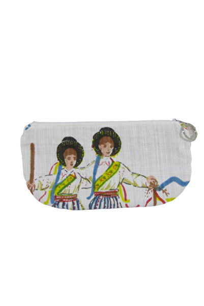 Lucille Craftshop Portofel textil cu călușari