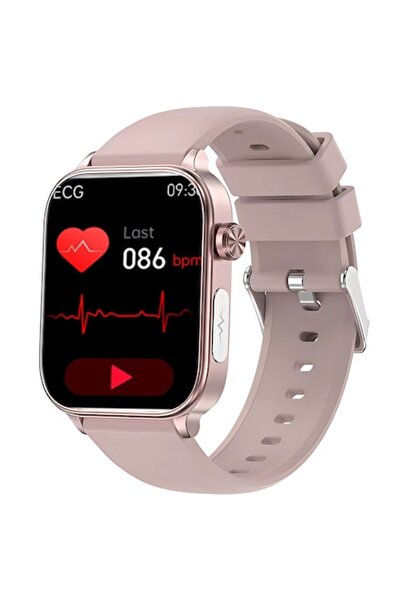 Evolve-x Ceas inteligent EvoPulse PRO, EKG, Bluetooth, Auriu roz