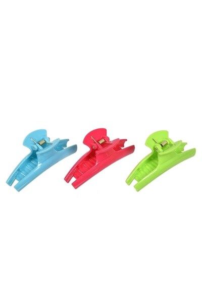 SHOPIENS Set 3 clame pentru par Shopiens® pentru femei, multicolore, 9 cm