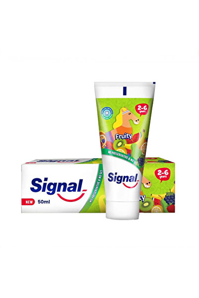 Signal معجون أسنان للأطفال بالفواكه من عمر 1 إلى 6 سنوات 50 مل