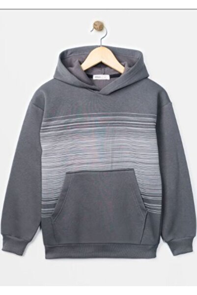 mikam 3 İPLİK KA cu glugă OCUK SWEATSHİRT ȚESUT MOALE DE CALITATE SUPERIOR