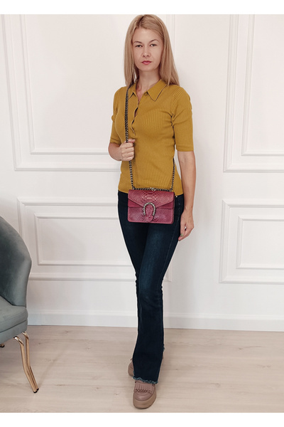 SOFILINE Geantă mică bordo din piele naturală B-8936 120