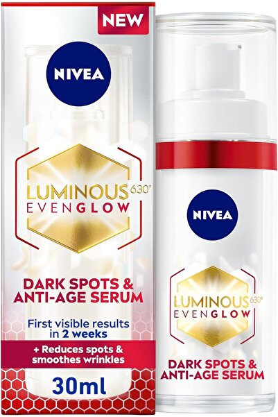NIVEA Luminous 630 Anti-Aging Face Serum with Hyaluronic Acid