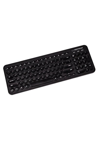 Bibilel Standard Wired Keyboard with 12 Multimedia Keys, USB Interface, 1.50m, Black