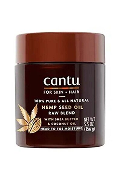 Cantu For Skin + Hair Hemp Seed Oil Raw Blend 5.5 Ounce Jar