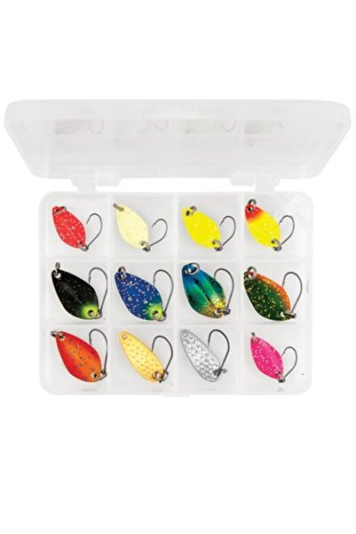 Baracuda Set lingurițe cu ace, 12 buc/set, 1,2 g / 2 g / 2,5 g