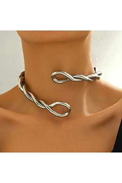 Yıldız Accessory Stylish Retro Gold-Tone Stainless Steel Stylish Long Necklace or Bracelet for Women