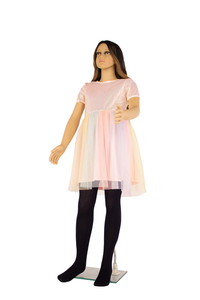 PETRA-ELISA Dres Copii Microfibre 70 DEN Madalina, Negru, 9-11 ani