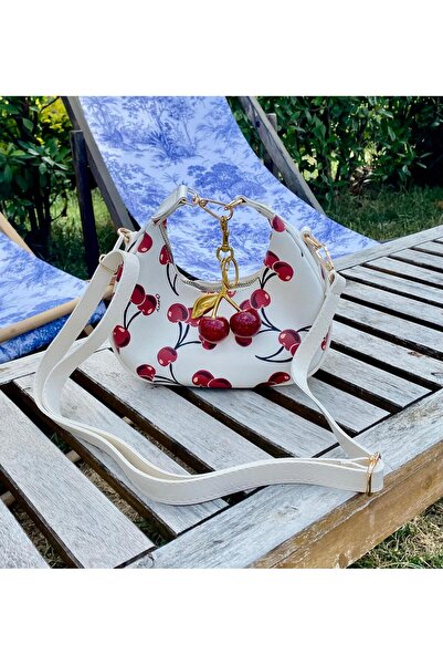 Cherry Kiraz Çanta Charm Hediyeli