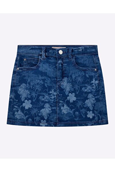 Guess FUSTA DENIM ELASTICĂ