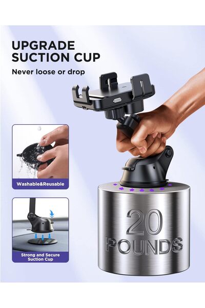 Joyroom Wireless Car Charger, 15W Qi Fast Wireless Car Charger Mount