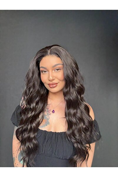 Suzan Peruk Hayalet Tül Peruk- Heryöne ayrımlı Her başa uyumlu gerçek saç dokusunda peruk