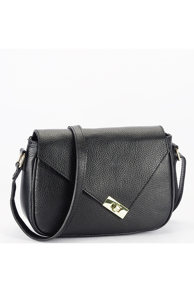 SOFILINE Geantă neagră din piele naturală B-8911 128