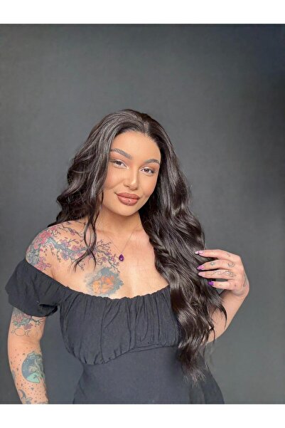 Suzan Peruk Hayalet Tül Peruk- Heryöne ayrımlı Her başa uyumlu gerçek saç dokusunda peruk