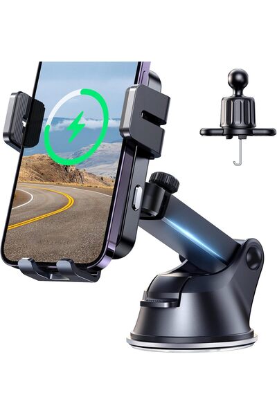 Joyroom Wireless Car Charger, 15W Qi Fast Wireless Car Charger Mount