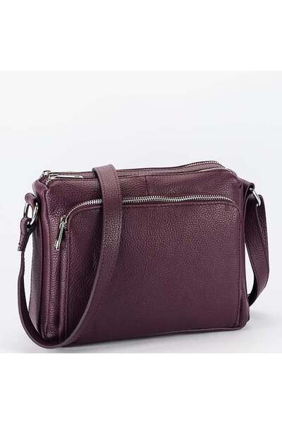 SOFILINE Geantă din piele naturală bordo B-8981 124