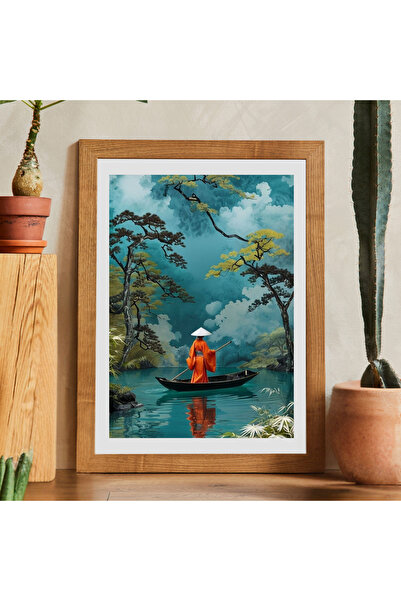 woodhomeworks Ένα τεμάχιο Διακόσμηση γραφείου σαλονιού ζωγραφική Vrynt