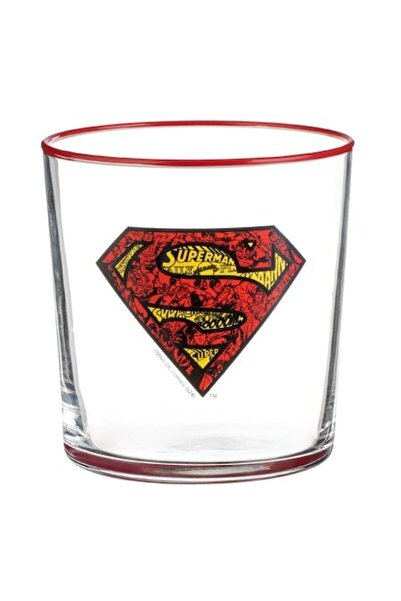 SHOPIENS Glass Shopiens® Superman Model Red Edge, 380 ml