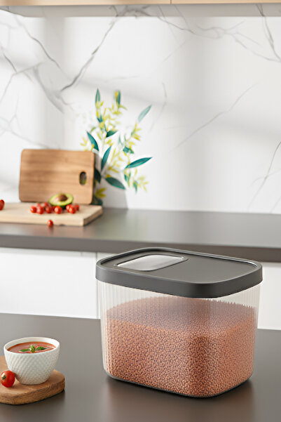 EVONİTA 16 Lt Sliding Lid Storage Box – Legumes, Food, Powder Laundry Deterge...