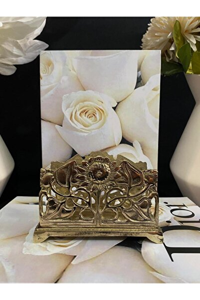 DecoZel Brass Cast Handcrafted Napkin Holder