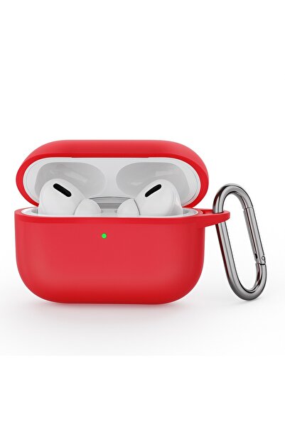 bbtech Apple AirPods Pro 3.Nesil ile Uyumlu Esnek Silikon Koruyucu Kılıf + As...