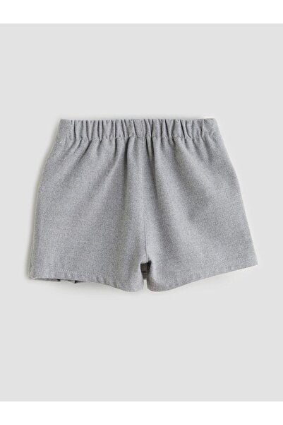 LC Waikiki Elastic Waist Pleated Girls' Shorts Skirt (W5)