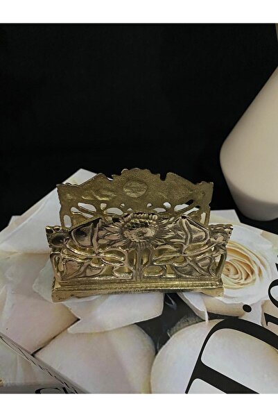 DecoZel Brass Cast Handcrafted Napkin Holder
