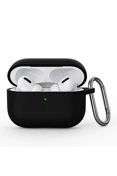 bbtech Apple AirPods Pro 3.Nesil ile Uyumlu Esnek Silikon Koruyucu Kılıf + As...