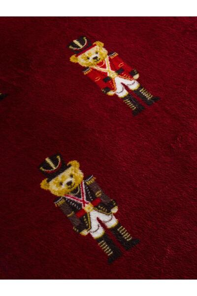 LC Waikiki Bear Teddy Printed Double Blanket (W5)