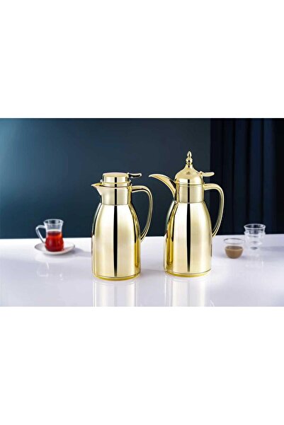 AL-HAMAMMI طقم ترامس شاي وقهوة ذهبي