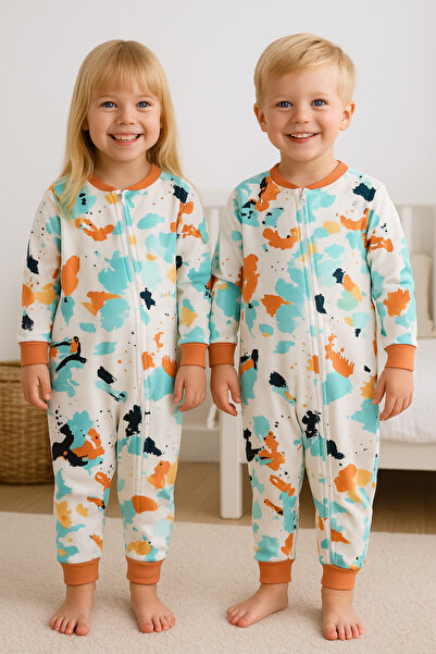 Melekpare Girls Boys Thick Fiber Filled 1.5 Tog Cotton Patterned Sleeping Bag