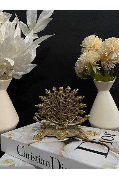 DecoZel Pirinç Döküm El İşciliği Büyük Boy Peçetelik