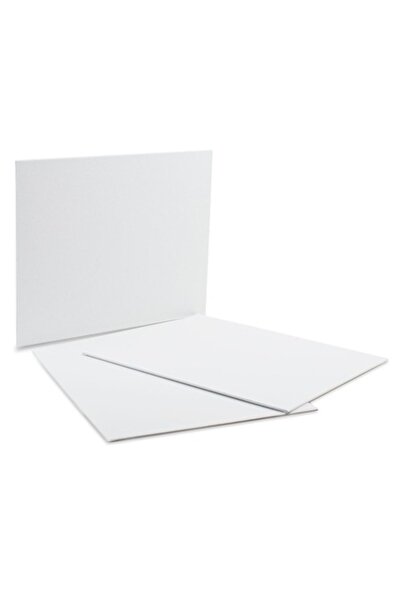 SHOPIENS Set 3 Cartoane Albe pentru Pictura cu Musama, format A4, 24x30 cm, p...