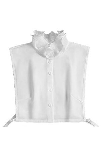 KESNUP Removable, shirt-type false collar, gathered at the neck, tunic-type w...