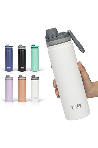 Tyeso Termos Şişe Paslanmaz Çelik Termos Vakum Yalıtımlı 18 FL.OZ - 530ML