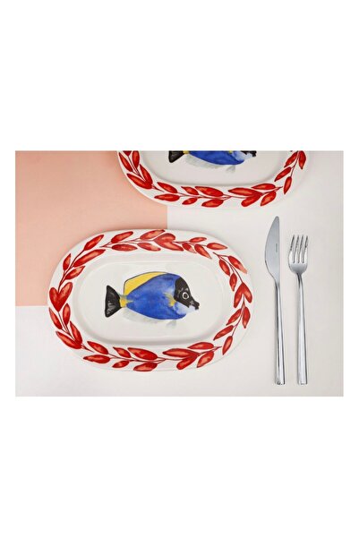 Porland Coralline Kayak Plate 24cm