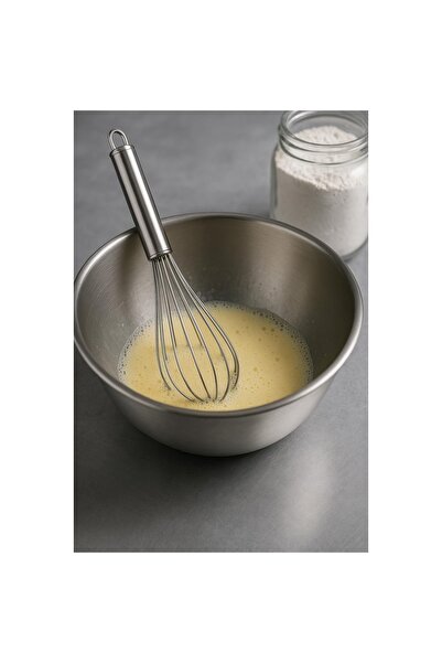 Kaite مضرب بيض صغير من الفولاذ 14 سم