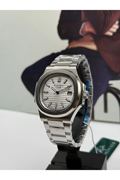 JG. Polo Club STEEL MEN'S WRISTWATCH 5 ATM WATERPROOF
