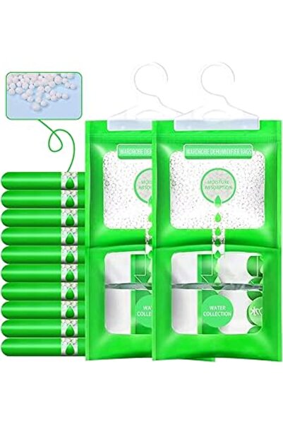 Generic أكياس تعليق لامتصاص الرطوبة وإزالة الروائح - عبوة من 12 قطعة (120 جرا...