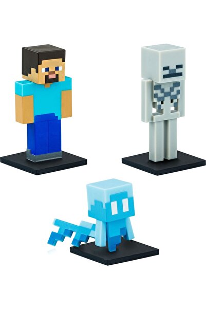 MINECRAFT PMI 3D Figür Toppeez 3'lü Set Model 3