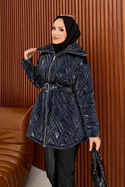 Melike Tatar Şişme Parlak Mont 32-3403-1